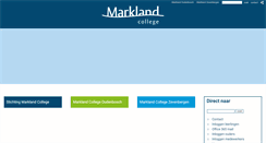 Desktop Screenshot of markland.nl